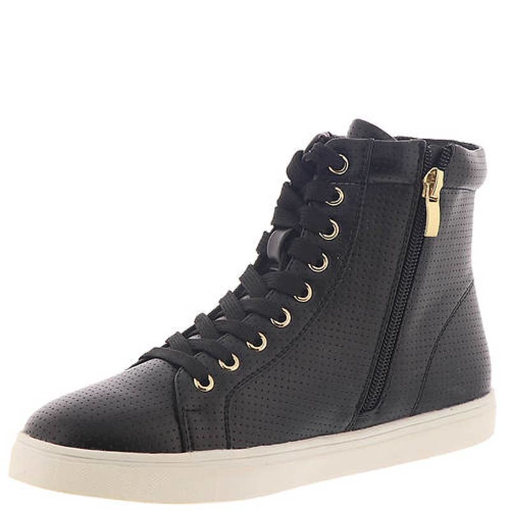 Masseys Callie Black High-Top Fashion Sneakers Women - Size 7.5
